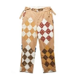 PONY CALICO QUILT TROUSERS
