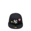 NEW ERA 59FIFTY NY YANKEES CHAIN STITCH HEART FITTED CAP