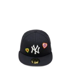 NEW ERA 59FIFTY NY YANKEES CHAIN STITCH HEART FITTED CAP