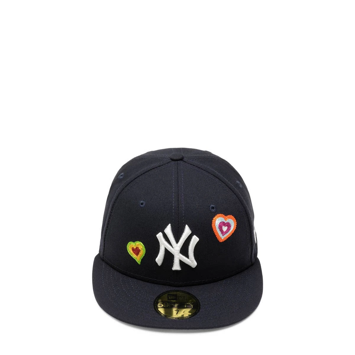 NEW ERA 59FIFTY NY YANKEES CHAIN STITCH HEART FITTED CAP