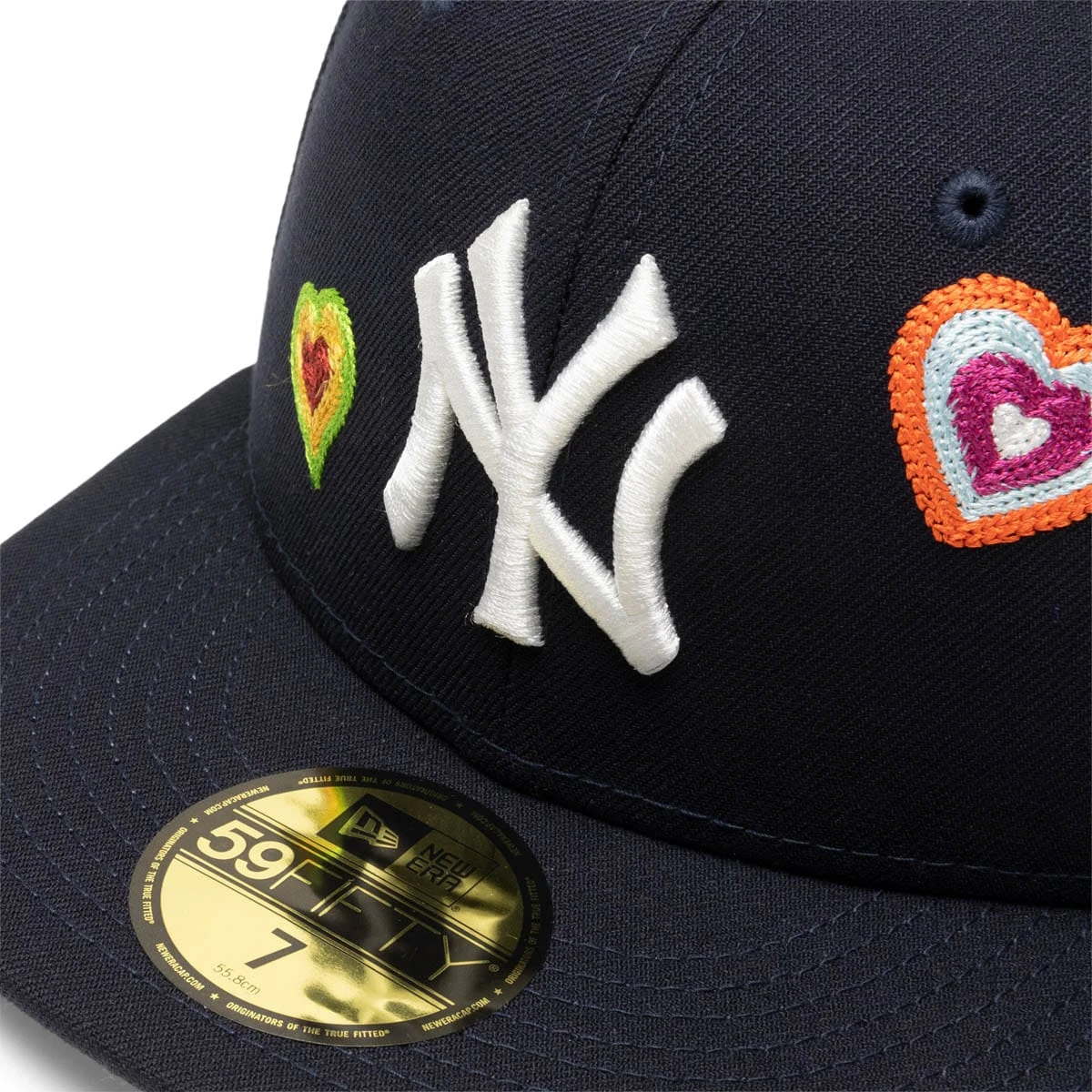 NEW ERA 59FIFTY NY YANKEES CHAIN STITCH HEART FITTED CAP - Image 4