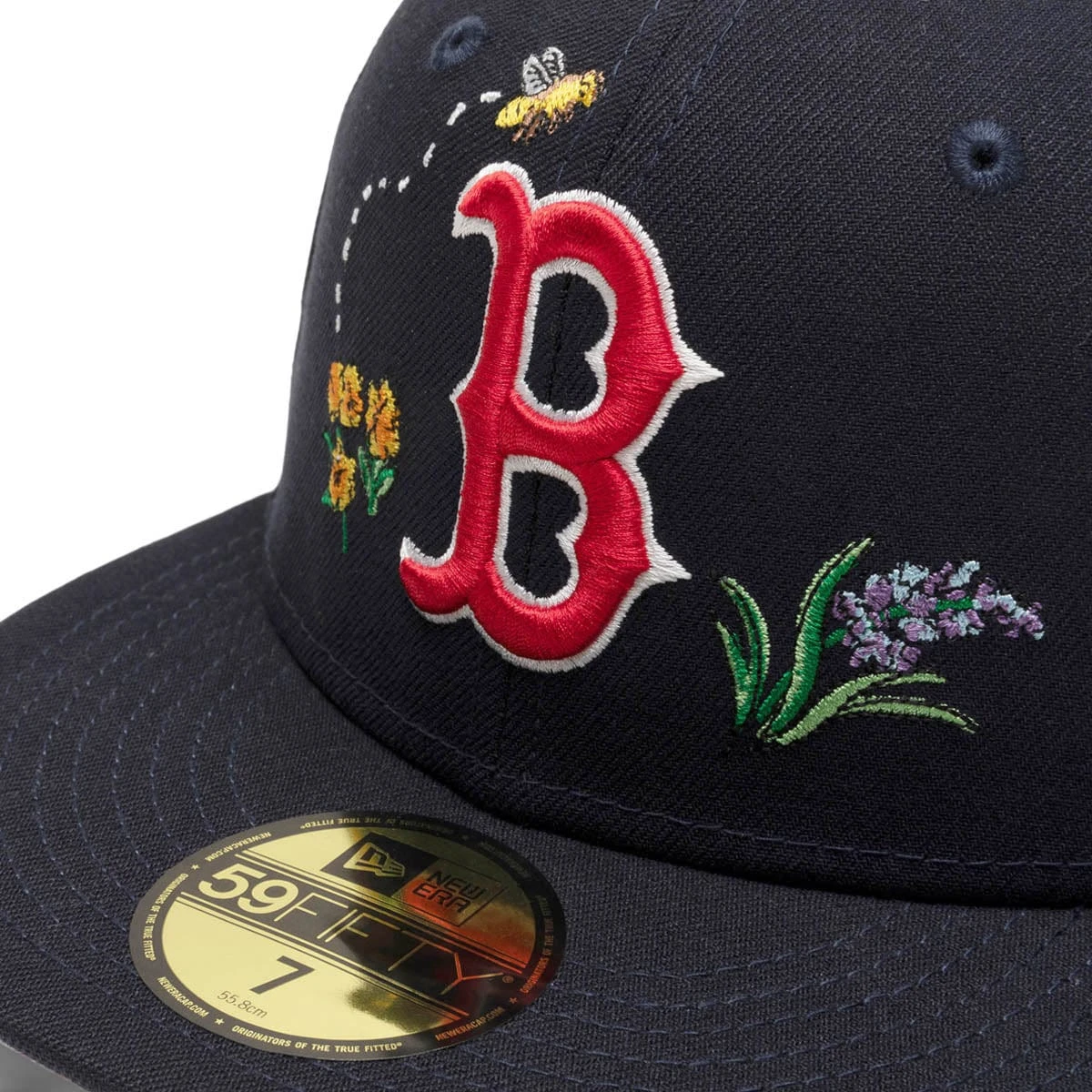NEW ERA 59FIFTY BOSTON RED SOX WATERCOLOR FLORAL FITTED CAP - Image 4