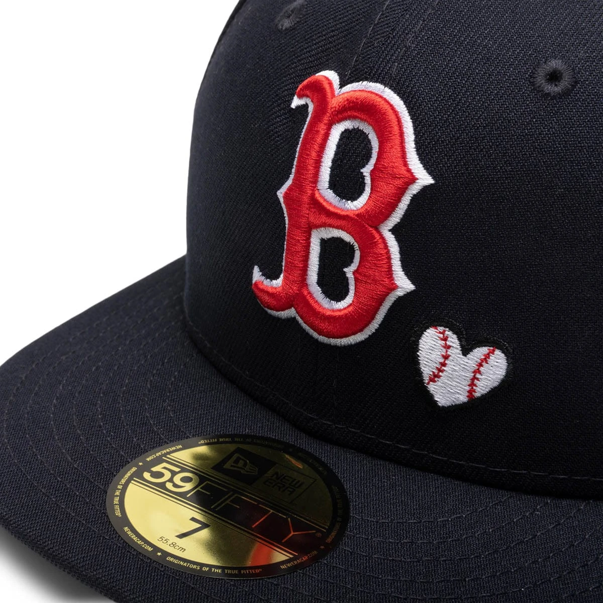 NEW ERA 59FIFTY TEAM HEART BOSTON RED SOX FITTED CAP - Image 4
